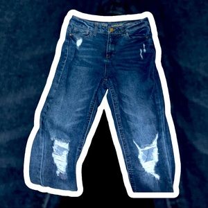 Barely Used Women’s Ripped Jeans, Ripped Leggings